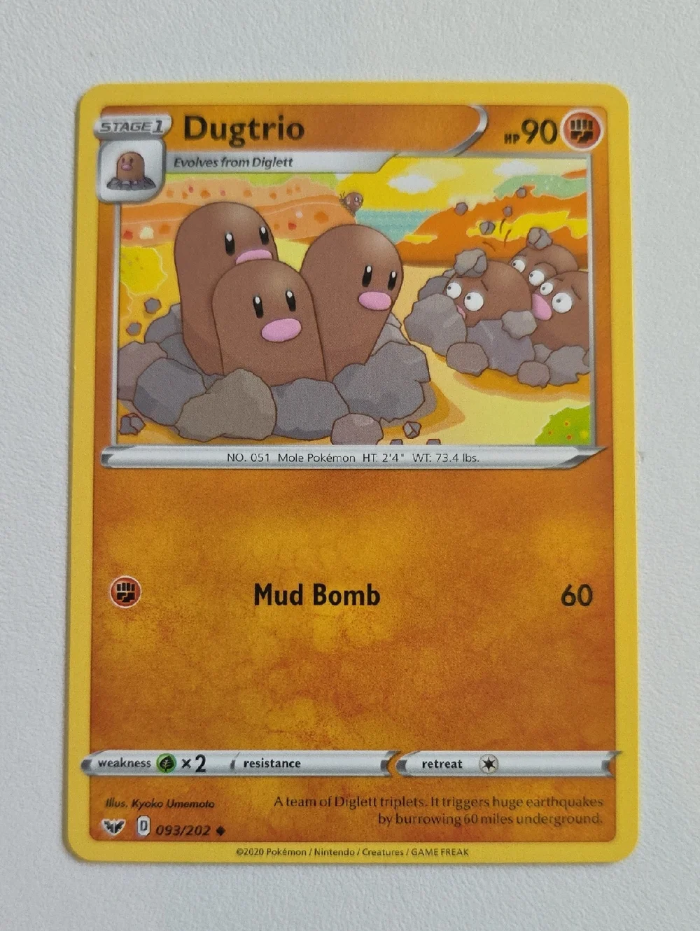 Pokemon Diglett And Dugtrio Card Lot - Alolan